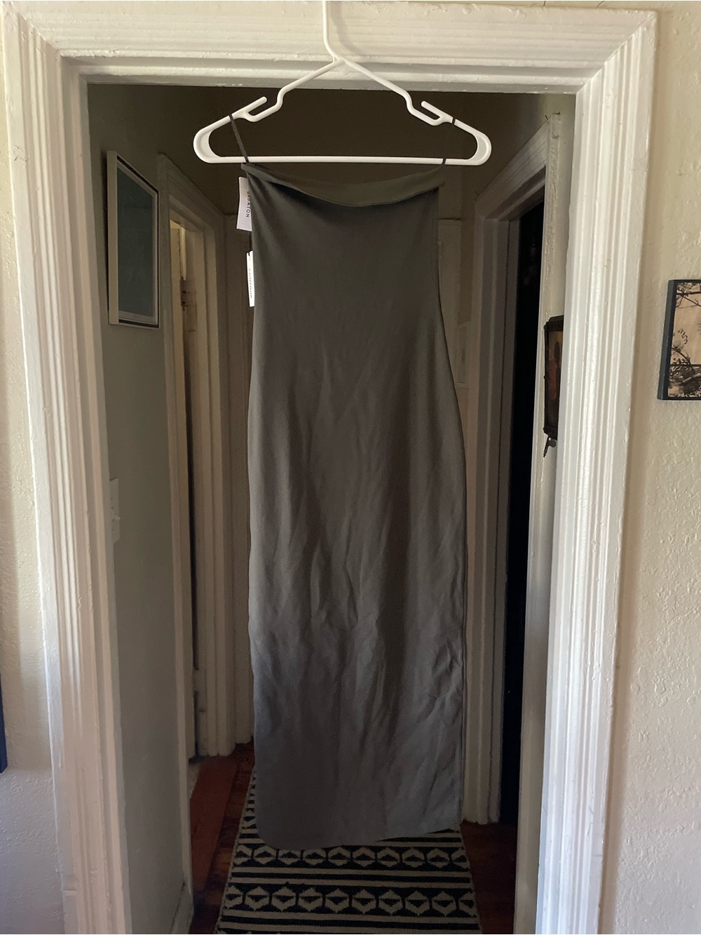 Babaton Olive Strapless Maxi Dress